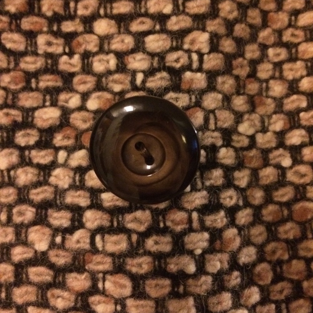 Vintage Double Breasted Coat w/ Sweater Collar - Picture 9 of 15